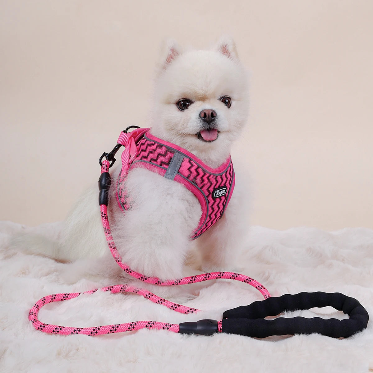 Wave Pattern Pet Chest Strap