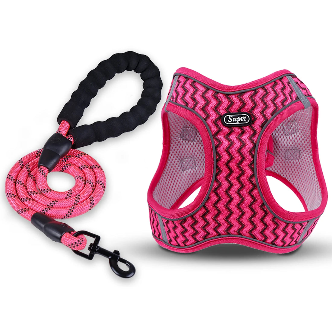 Wave Pattern Pet Chest Strap