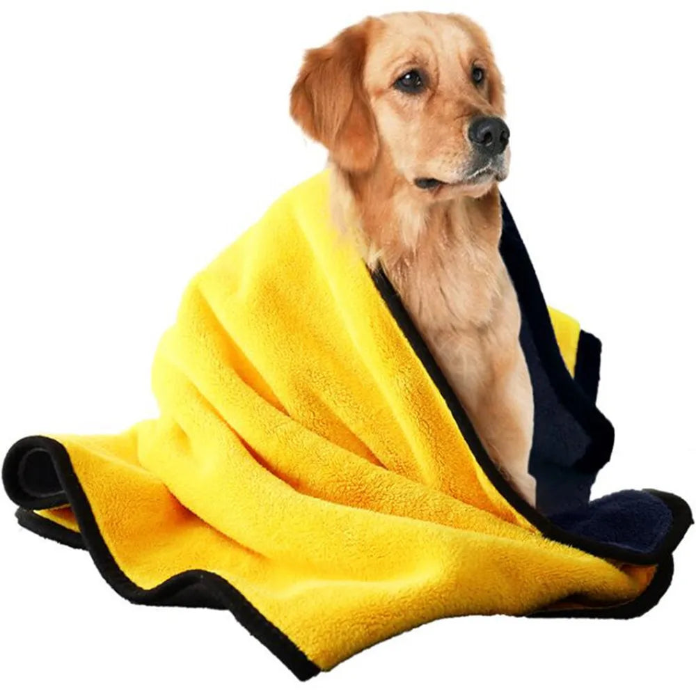 Quick-drying Bath Towel For Pet